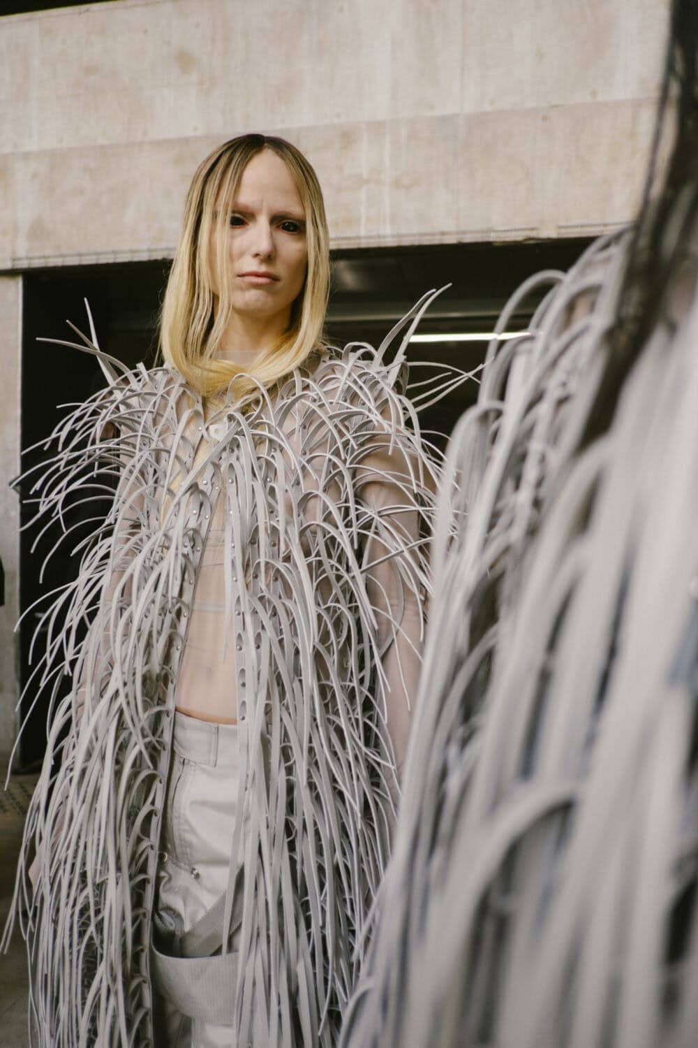 小物 Rick Owens 19AW silk wool fringe stall Rick Owens 19AW silk wool fringe stall RICK OWENS（リック